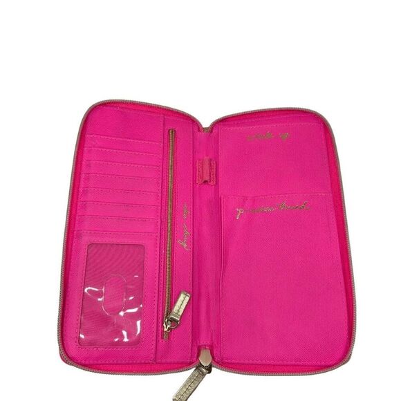 Lilly Pulitzer Zip Around Multicolor Travel Wallet - Picture 10 of 10